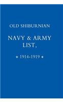Old Shirburnian Navy & Army List (1914-18)