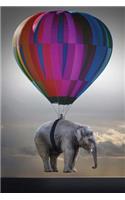 Flying Elephant Notebook