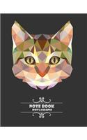 Notebook Dot Graph: Notebook for Writing Letters & Words Dot Graph & Line Sketch 8.5" X 11" - 110 Pages