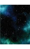 Galaxy Sketchbook: Blank Art Pad Notebook Journal(2 Galaxy 150 Sketch)