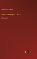Greatest English Classic