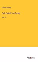 Early English Text Society