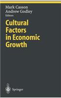 Cultural Factors in Economic Growth