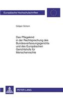 Pflegekind in Der Rechtsprechung Des Bundesverfassungsgerichts Und Des Europaeischen Gerichtshofs Fuer Menschenrechte