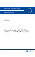 Rechtsschutz Gegen Die Richtlinien Des Gemeinsamen Bundesausschusses