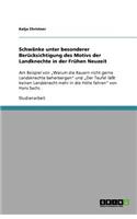 Schwänke unter besonderer Berücksichtigung des Motivs der Landknechte in der Frühen Neuzeit