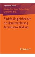 Soziale Ungleichheiten ALS Herausforderung Für Inklusive Bildung