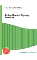 Author Domain Signing Practices