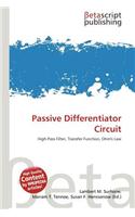 Passive Differentiator Circuit: (English)