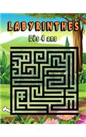 Labyrinthes - Dès 4 ans: Jeux de labyrinthes/Idée Cadeau/idée cadeau enfant/ labyrinthes variés à découvrir.