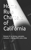 Home Rule Charters of California