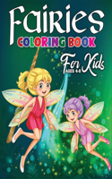 Fairies Coloring Book for Kids Ages 4-8