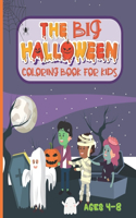 Big Halloween Coloring Book For Kids