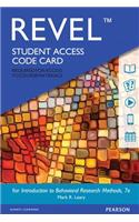 Revel for Introduction to Behavioral Research Methods -- Access Card