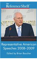 Reference Shelf: Representative American Speeches, 2008-2009