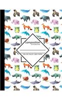 Composition Notebook College Ruled Lined Paper
