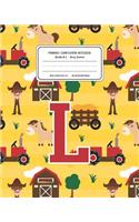 Primary Composition Notebook Grades K-2 Story Journal L