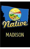 Montana Native Madison: College Ruled Composition Book