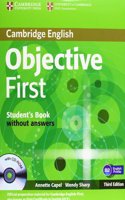 Objective First Student's Pack (Student's Book W/O ANS W CD-ROM, Workbook W/O ANS W CD, Test Booklet W/O ANS W CD)