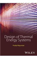 Design of Thermal Energy Systems