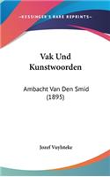 Vak Und Kunstwoorden
