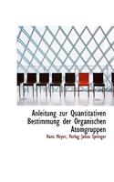 Anleitung Zur Quantitativen Bestimmung Der Organischen Atomgruppen