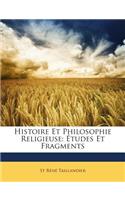 Histoire Et Philosophie Religieuse