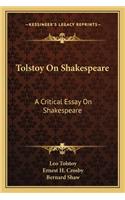 Tolstoy on Shakespeare