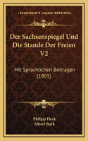 Der Sachsenspiegel Und Die Stande Der Freien V2