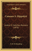 Canones S. Hippolyti
