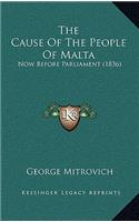 Cause Of The People Of Malta
