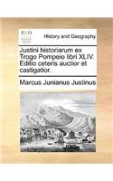 Justini Historiarum Ex Trogo Pompeio Libri XLIV. Editio Ceteris Auctior Et Castigatior.: (Latin)