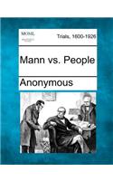 Mann vs. People