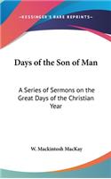 Days of the Son of Man