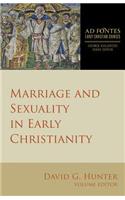 Marriage and Sexuality in Early Christianity