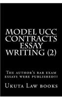 Model UCC Contracts Essay Writing (2): The author's bar exam essays were published!!!