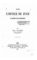 de l'Office Du Juge En Matière Civile Contentieuse