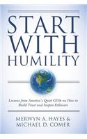 Start With Humility