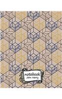 Notebook Abstract Linear Deco