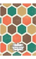 Hexagonal Pattern Pocket Notebook