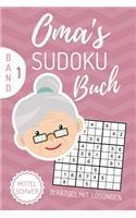 Oma's Sudoku Buch Mittel Schwer 111 Rätsel Mit Lösungen