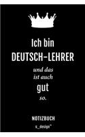Notizbuch für Deutsch-Lehrer