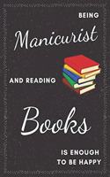 Manicurist & Reading Books Notebook