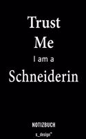 Notizbuch für Mode-Schneider / Mode-Schneiderin