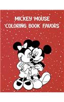 Mickey Mouse Coloring Book Favors: Mickey Mouse Coloring Book Favors, Mickey Mouse Christmas Book: 20 Pageg - 8.5" x 11" In Cover.