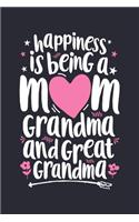 Happiness Is Being a Mom Grandma and Great Grandma