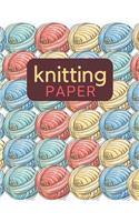 Knitting paper
