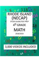 4th Grade RHODE ISLAND NECAP 2019 MATH Test Prep