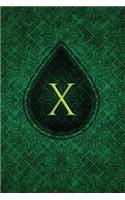 Monogram X Notebook