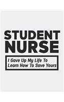 Student Nurse I Gave Up My Life to Learn How to Save Yours